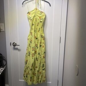 Kosas Tiered Floral Maxi Dress